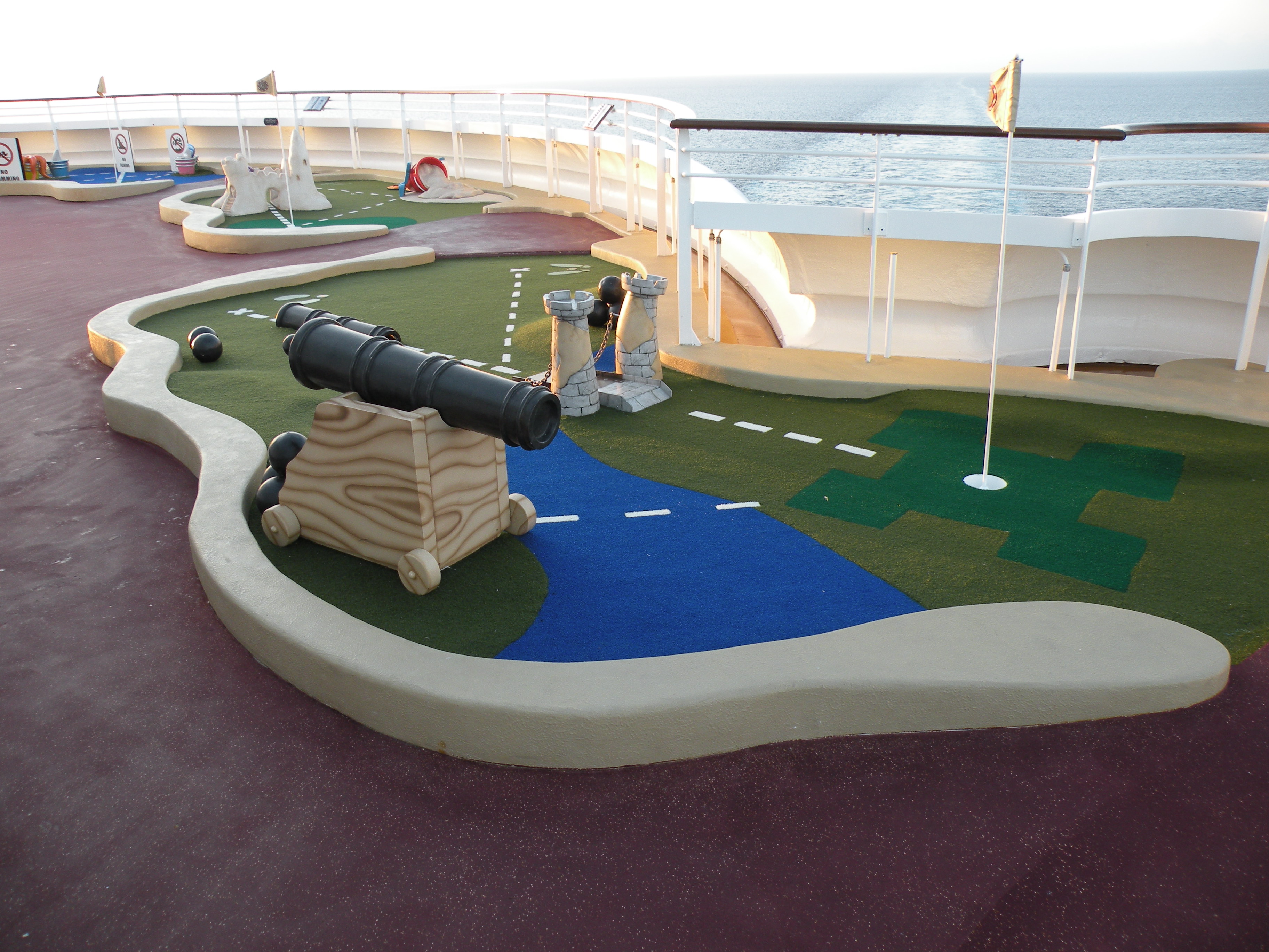 disney cruise sports deck