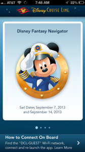 Disney Fantasy Navigator