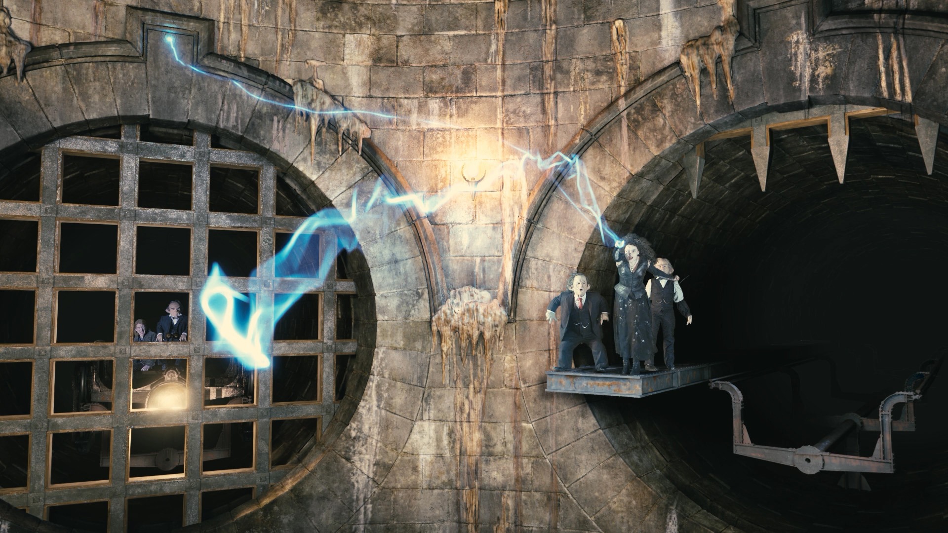 Image from Harry Potter and the Escape from Gringotts -  Villainous Death Eater Bellatrix Lestrange