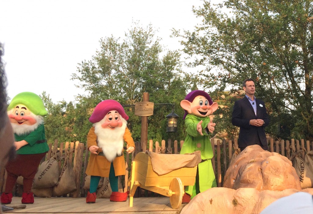 Seven Dwarfs Mine Train Opening Date Dedication