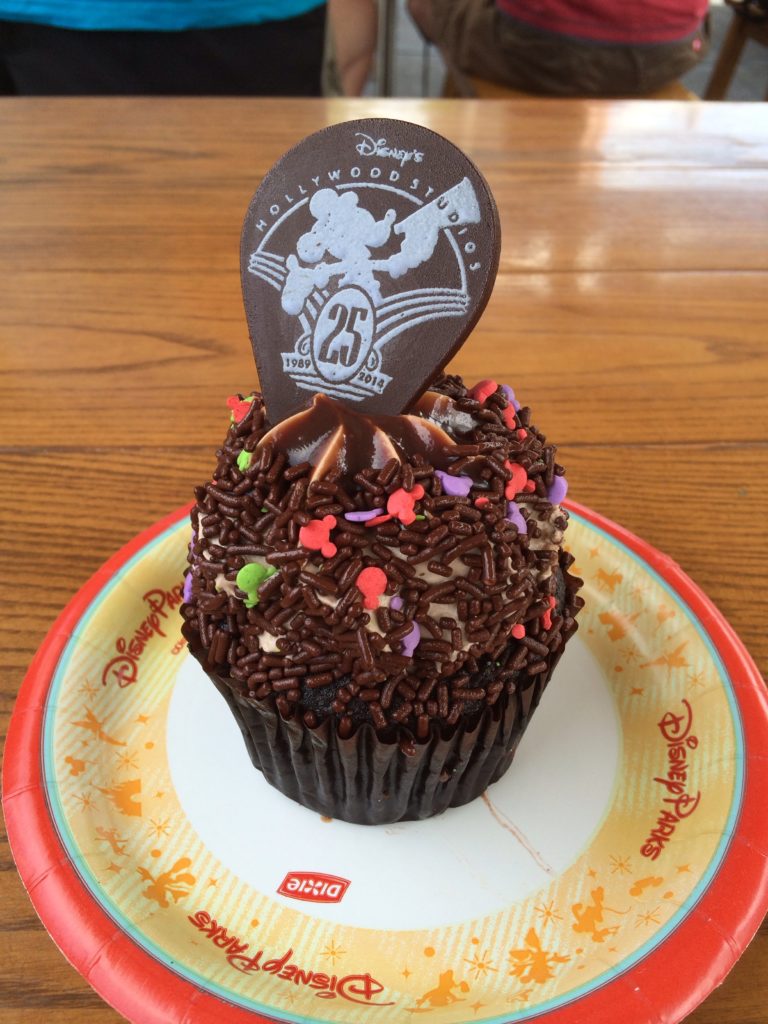 Disney's Hollywood Studios 25th Anniversary Cupcake