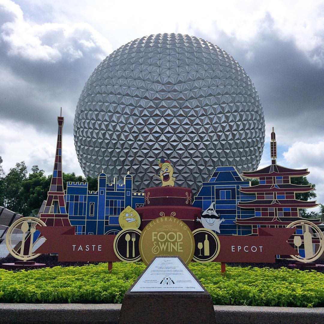 Epcot Food & Wine Festival Topiaries & Displays