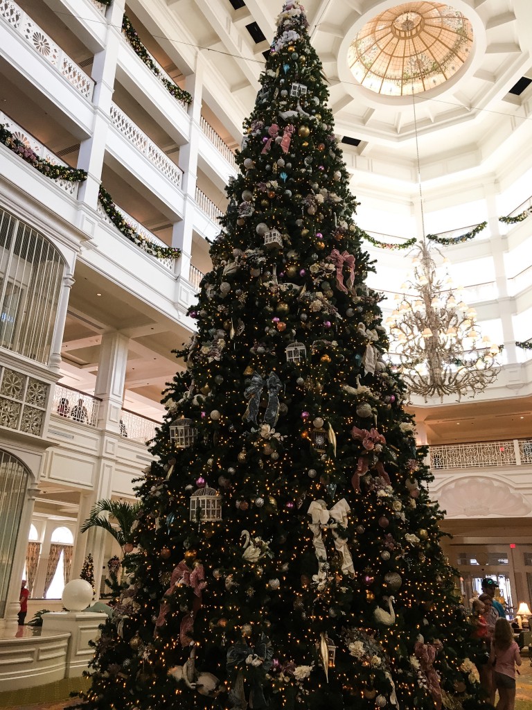 Walt Disney World Resorts Christmas Decorations at Grand Floridian Resort