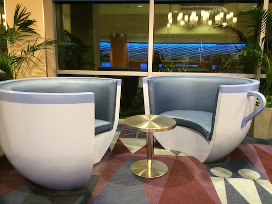 teacups seats disneyland hotel