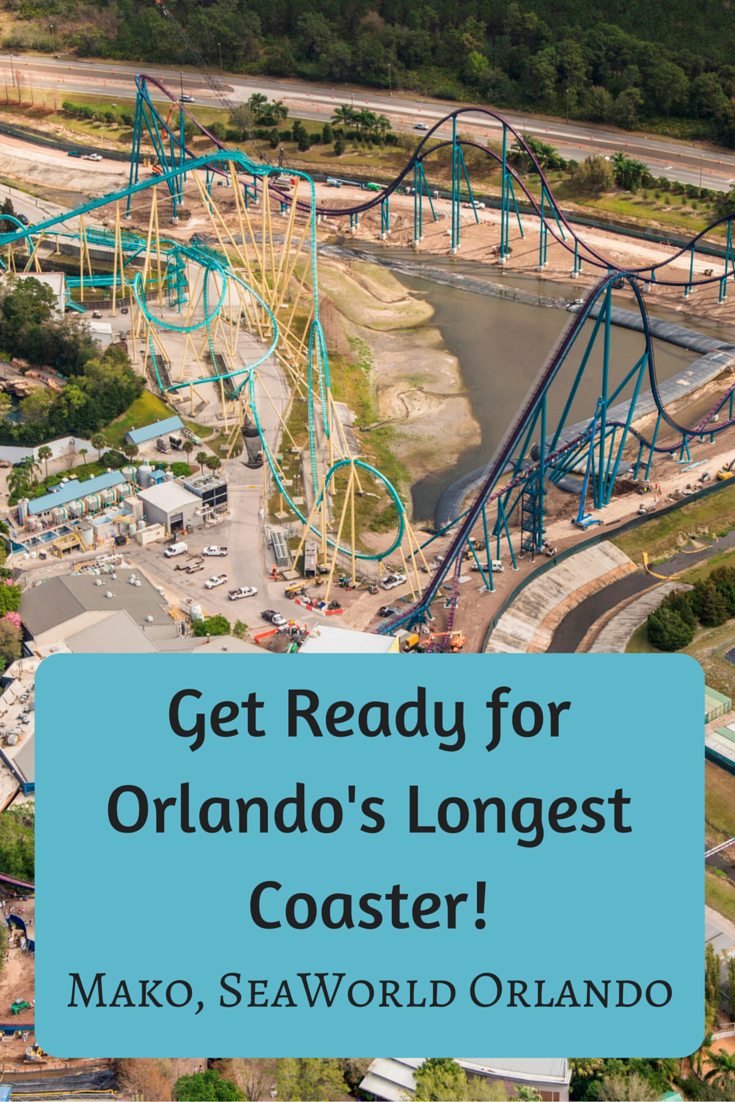 Get Ready for Orlando's Longest Coaster-Mako, SeaWorld Orlando