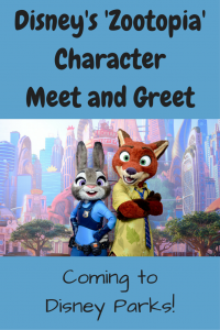 Disney's 'Zootopia' Character Meet and Greet Coming to Walt Disney World and Dsiney's California Adventure Park!
