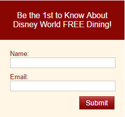 Free Dining signup