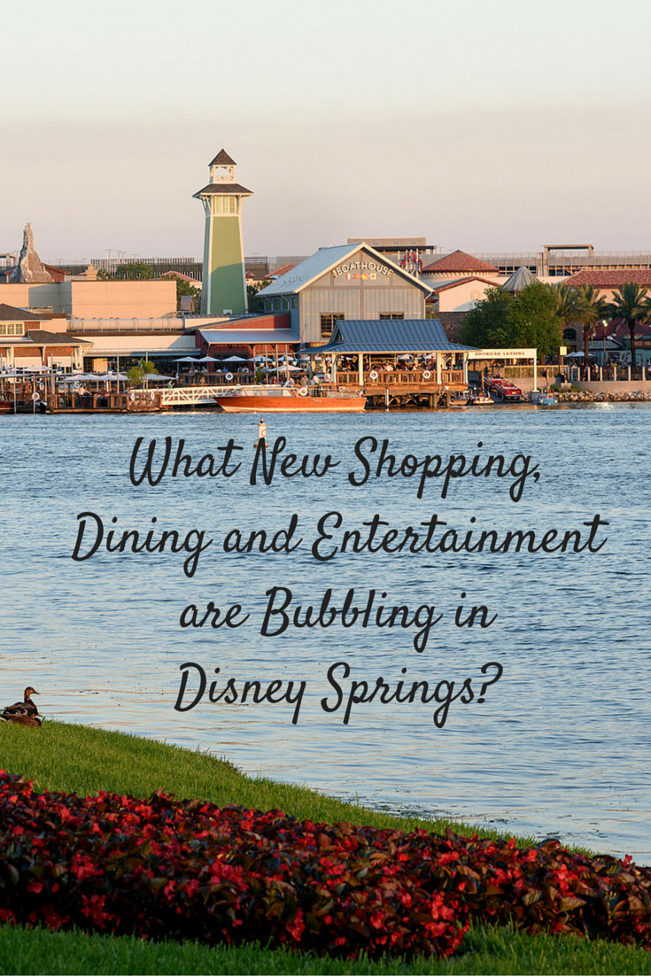 What New Shopping, Dining and Entertainment are Bubbling in Disney Springs?
