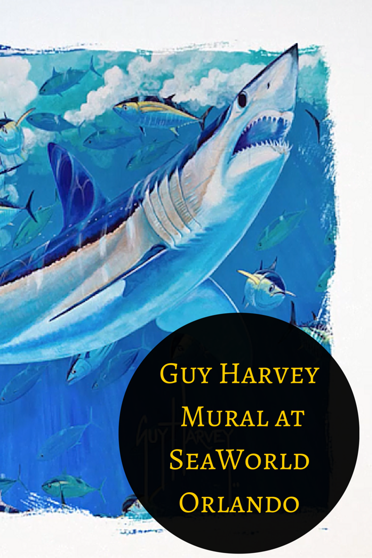 Guy Harvey to Paint Giant Mural at SeaWorld Orlando's New Shark Wreck Reef