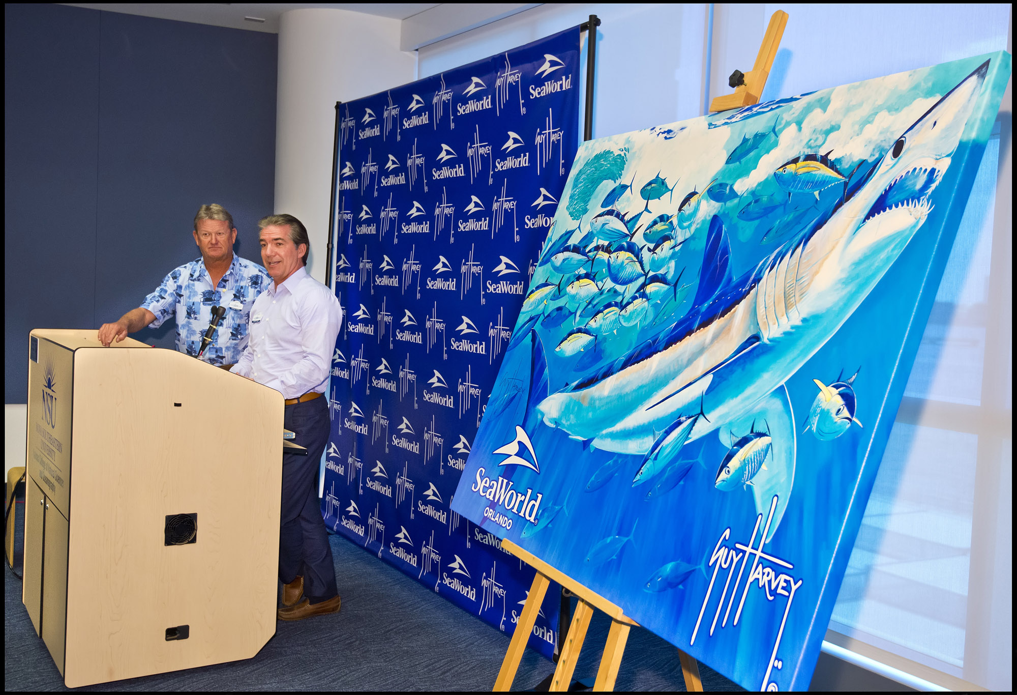 Guy Harvey to Paint Giant Mural at SeaWorld Orlando's New Shark Wreck Reef