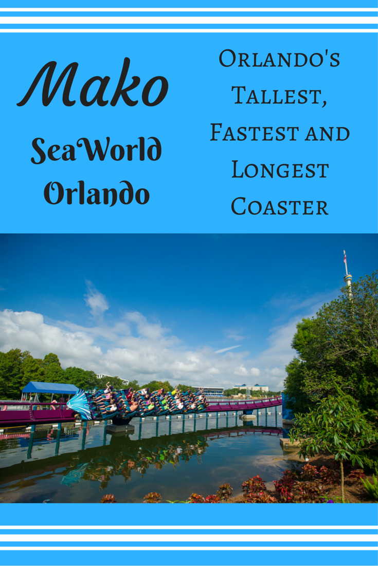 Orlando's Tallest, Fastest and Longest Coaster! Mako now open at SeaWorld Orlando