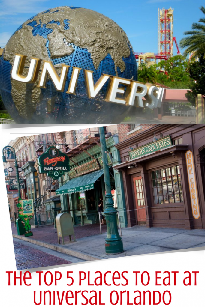 The Top 5 Places to Eat at Universal Orlando