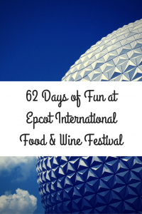 62 Days of Delicious Fun To Celebrate 21 Festival Years at Walt Disney World Resort