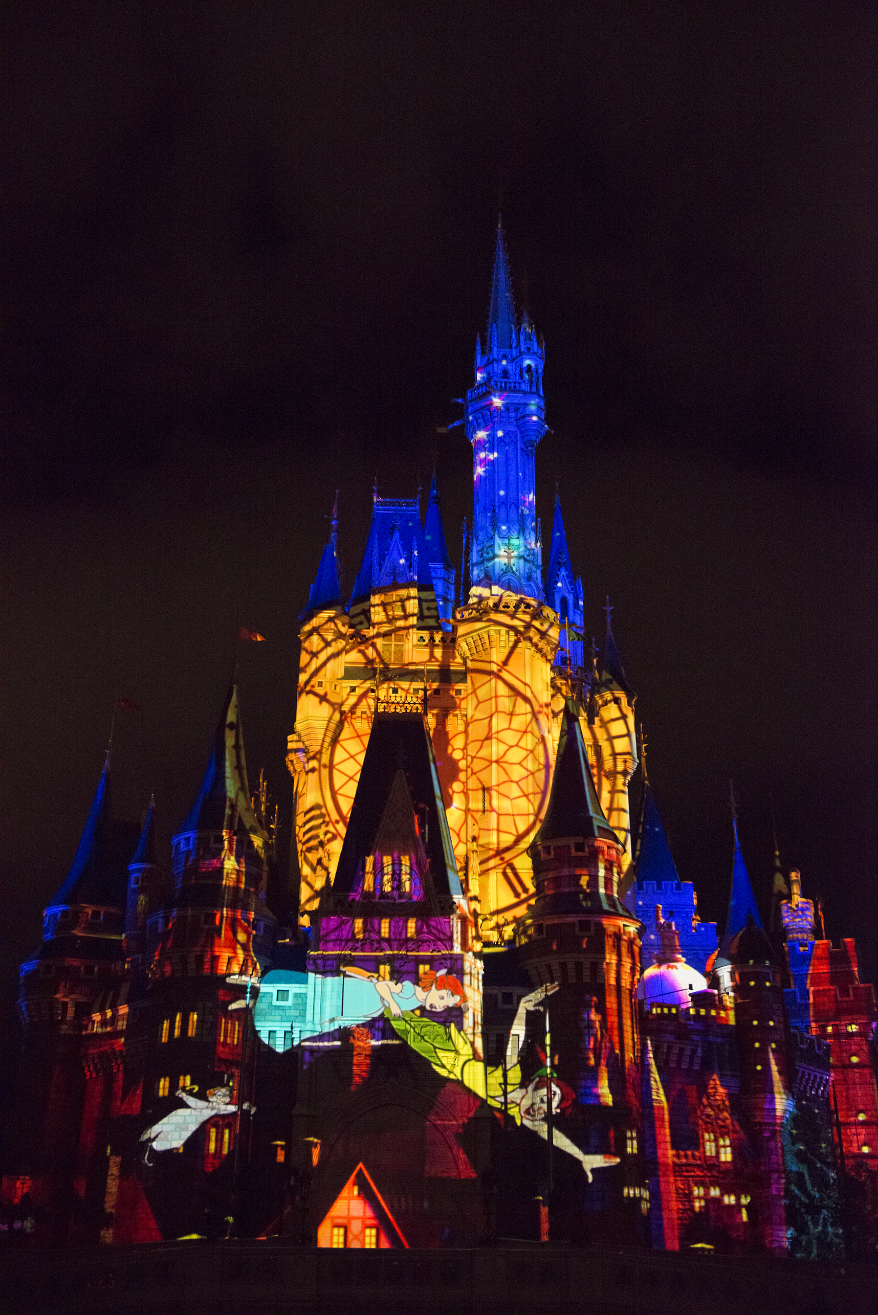  "Once Upon a Time" is a Nighttime Projection Show on Cinderella Castle at Magic Kingdom