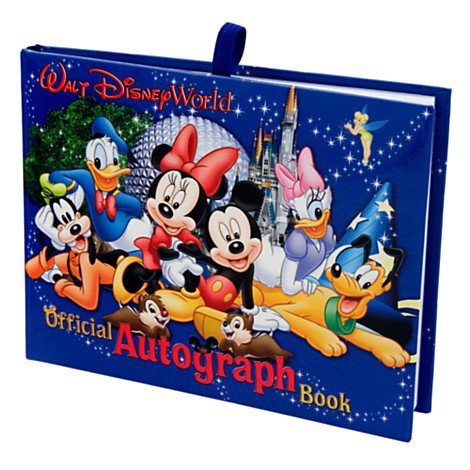 Disney Autograph Photo Book - 2024 Walt Disney World