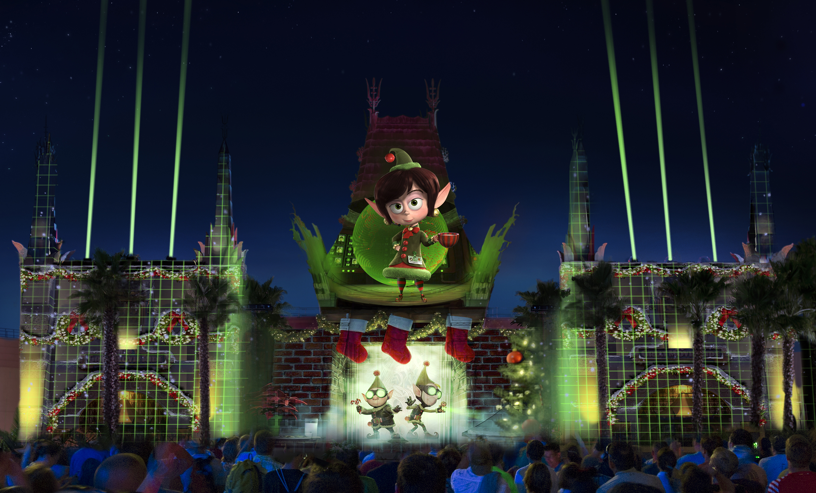 “Jingle Bell, Jingle BAM!” celebrates the season with state-of-the-art projections, special effects, fireworks and more